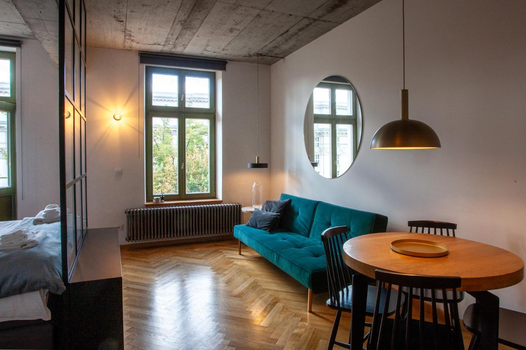 Ferienwohnung Charming Loft In The Old Town Krakau Exterior foto