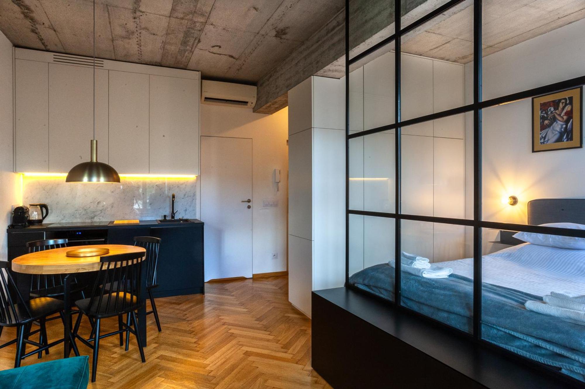 Ferienwohnung Charming Loft In The Old Town Krakau Exterior foto