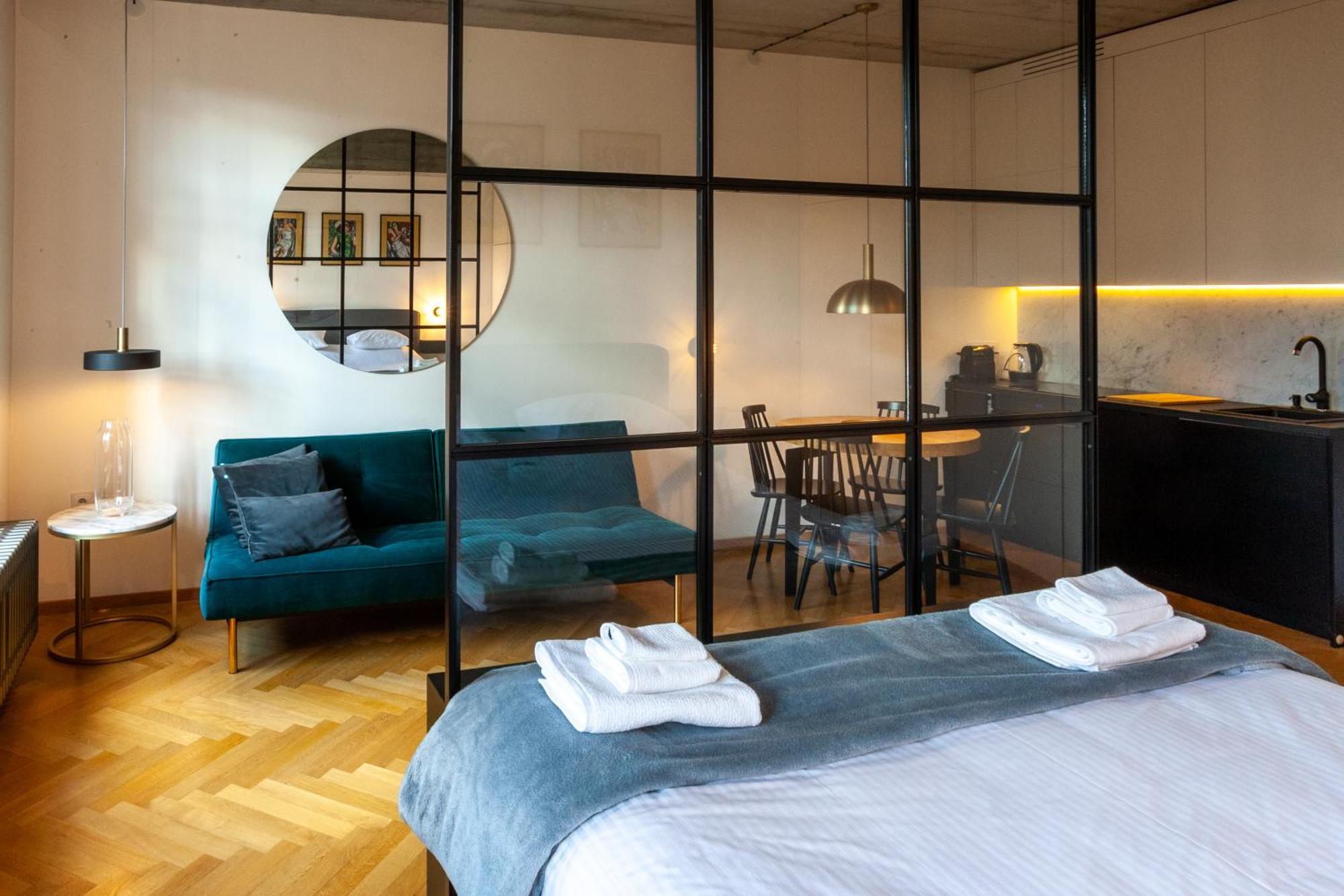 Ferienwohnung Charming Loft In The Old Town Krakau Exterior foto